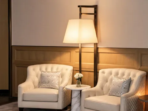 Architectural floor lamp